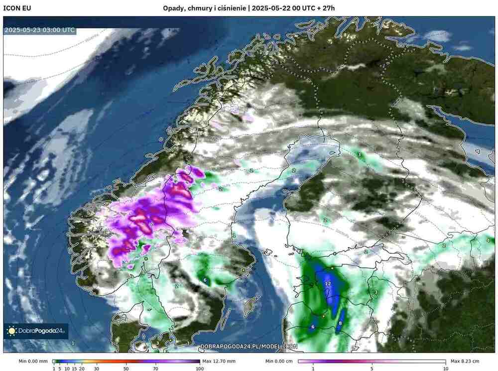 Śnieżyce nagle zasypią drogi na północy Europy w maju 2025. Spadnie 20 cm śniegu w rejonie nizu i będzie późny nawrót zimy