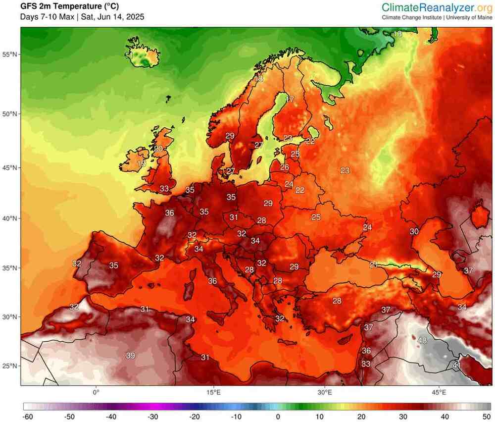 Pogoda długoterminowa, gdzie będzie upał w Polsce i Europie w czerwcu 2025