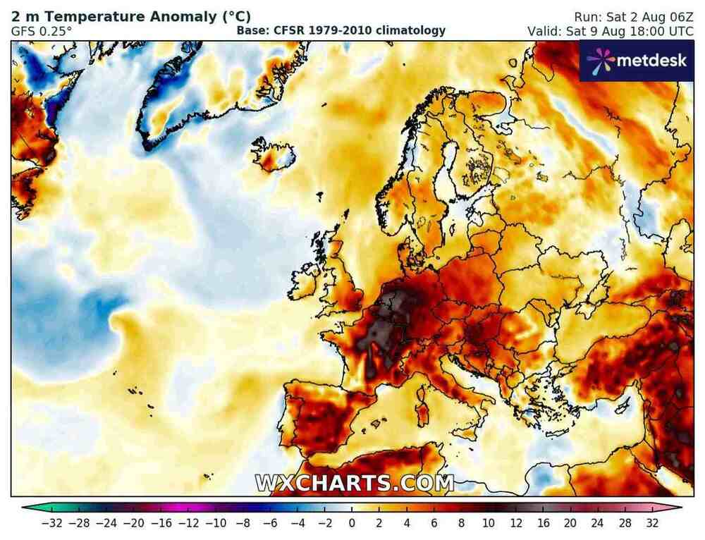 Będzie silny upał w Polsce w sierpniu 2025. Temperatura przekroczy 35 st. C. Kiedy będzie fala upałów