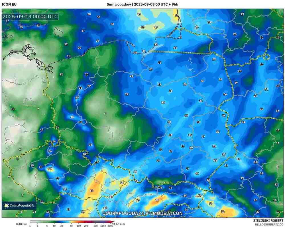 Nadciągną silne ulewy, niż przejdzie przez Polskę, gdzie będą podtopienia we wrześniu 2025