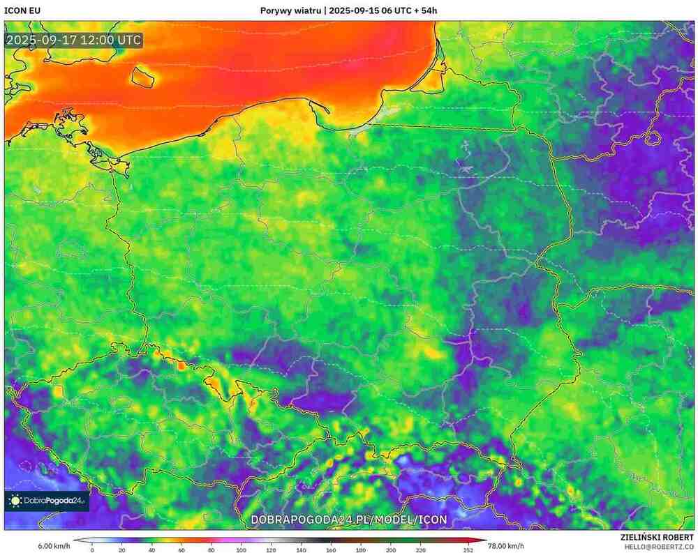 Nasuną się silne wichury do Europy we wrześniu 2025. Wiatr sięgnie 100 km/h. Cyklon przejdzie na północy