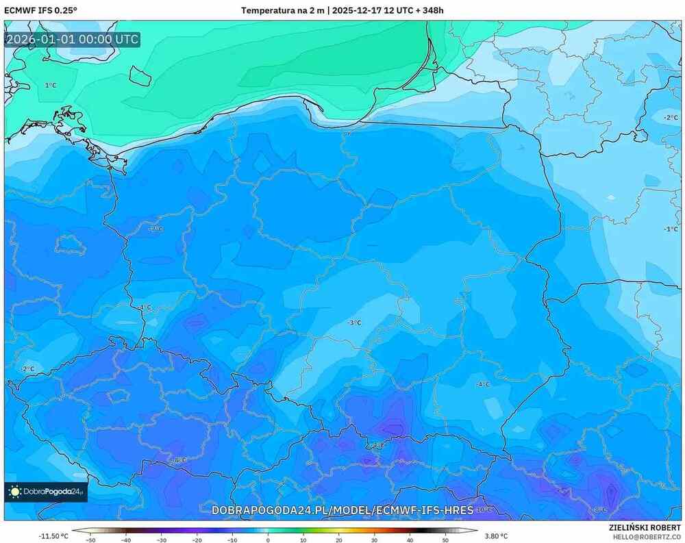 Jest pogoda na Sylwestra 2025, fala mrozu i śnieg, czy ciepło, jasne temperatury