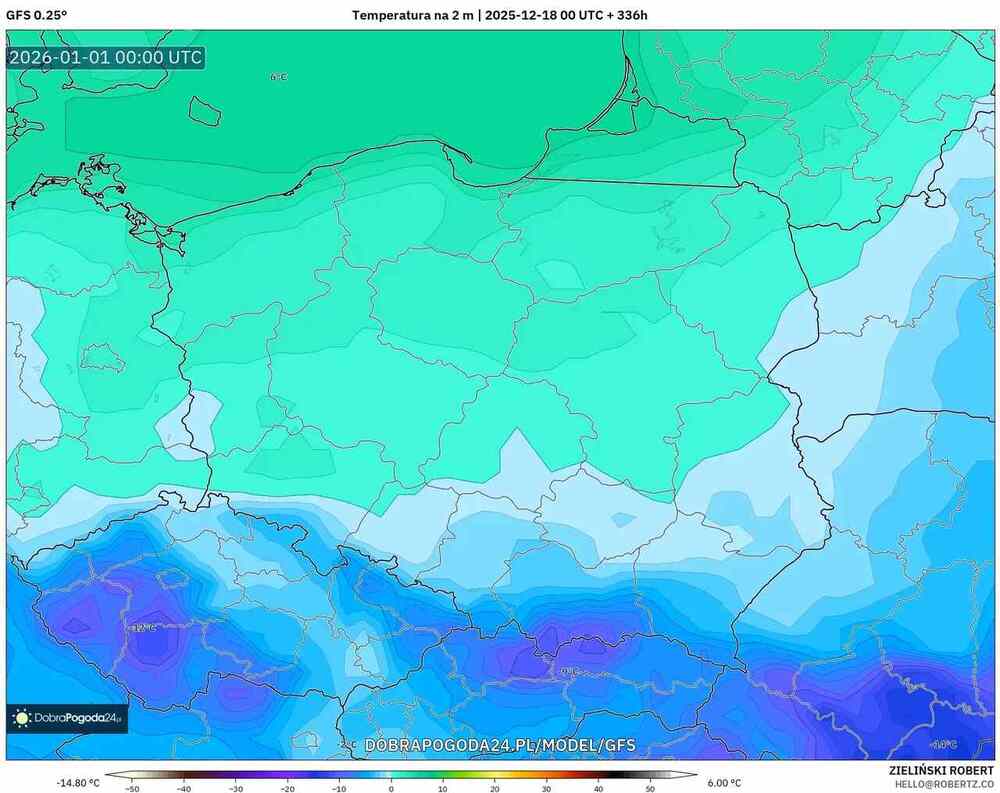 Jest pogoda na Sylwestra 2025, fala mrozu i śnieg, czy ciepło, temperatury są już jasne