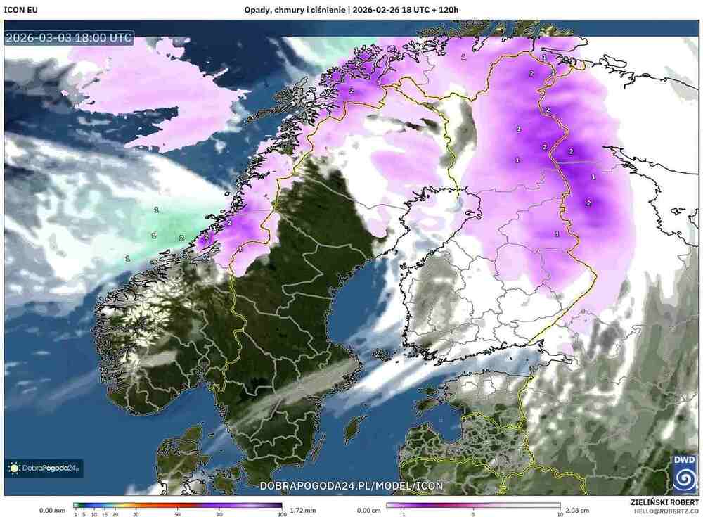 Nadciągną śnieżyce na północ Europy w marcu 2026 i spadnie 35 cm śniegu. Powrót zimy zasypie drogi