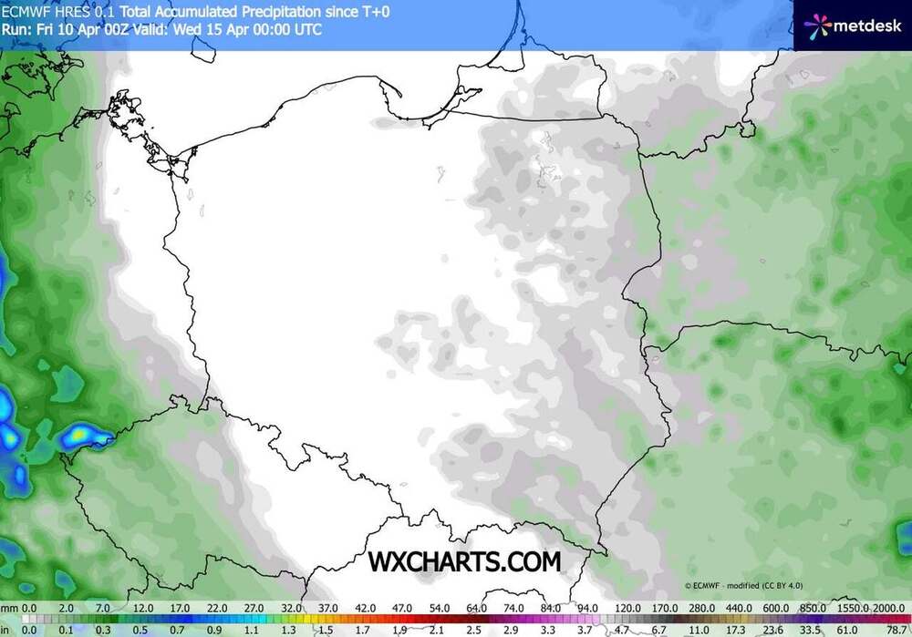 Antycyklon zmieni wszystko i wydłuży ochłodzenie w środkowej Europie. Będzie biała plama na mapach w kwietniu 2026