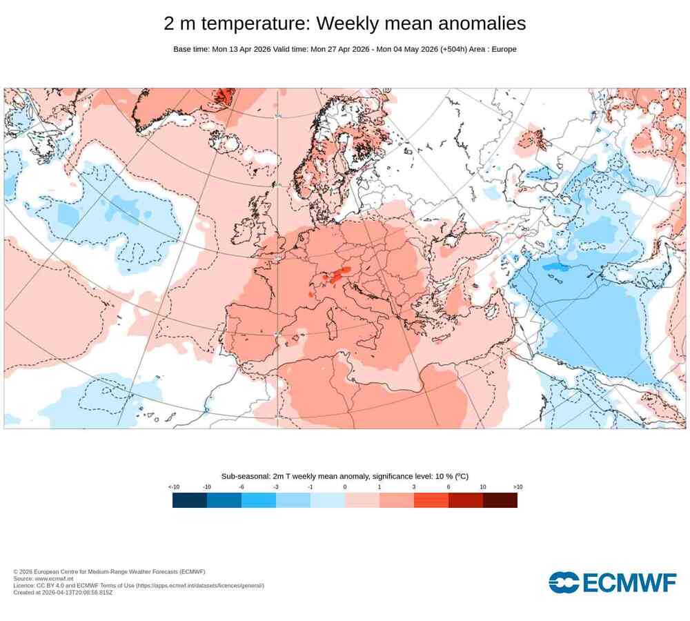 Nowa pogoda na majówkę 2026, anomalia temperatury w Polsce i Europie