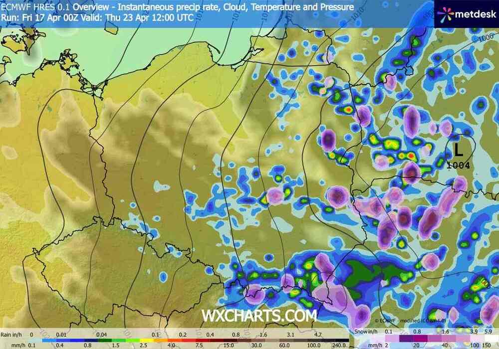 Wrócą nagle śnieżyce do środkowej Europy. Będzie nawrót zimy. W tych dniach spadnie śnieg w kwietniu 2026