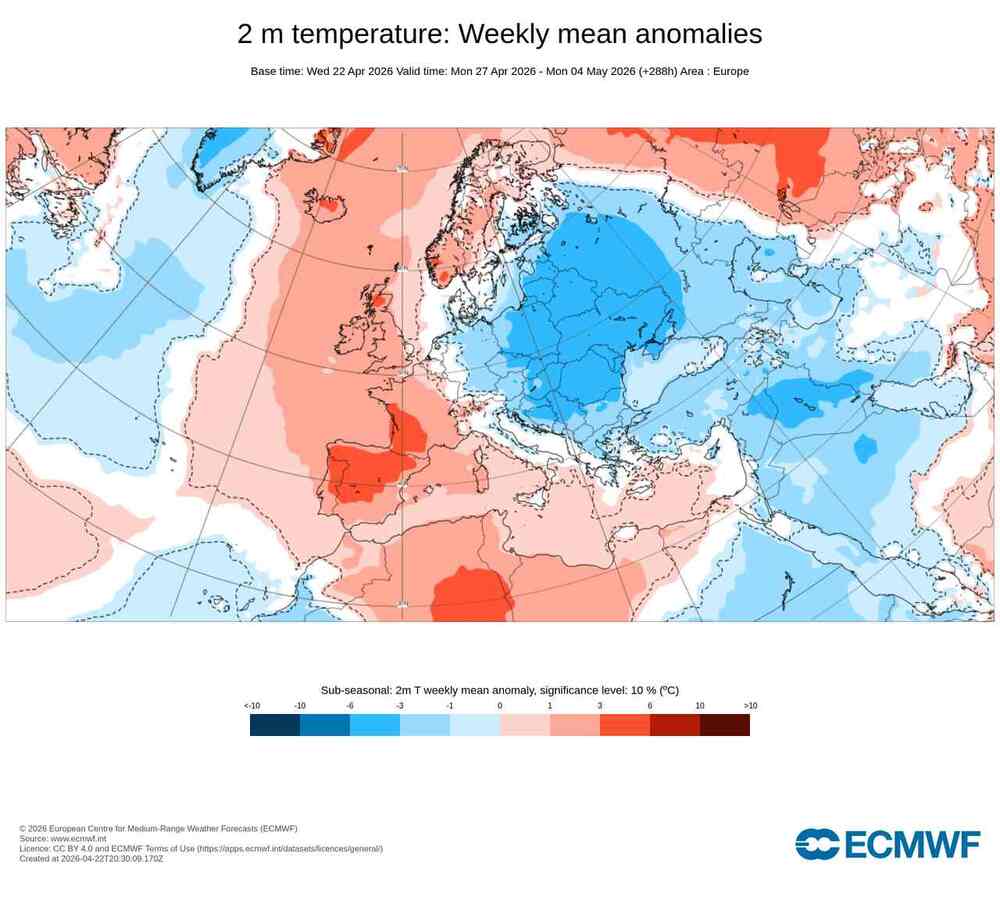 Najnowsza pogoda na majówkę 2026, anomalia temperatury w Polsce i Europie