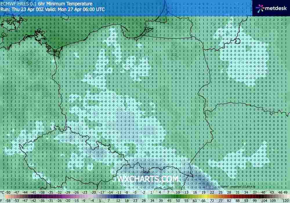 Tęgi mróz zagrozi roślinom w środkowej Europie. Temperatura spadnie do -10 st. C. Fala mrozów będzie silna w kwietniu 2026