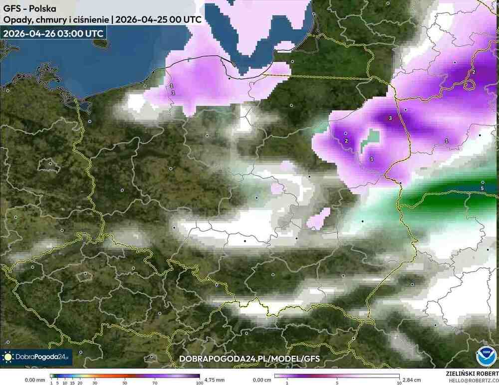 Śnieżyce nadciągną do środkowej Europy z północy. Przejdą burze śnieżne. W tych regionach spadnie śnieg w kwietniu 2026