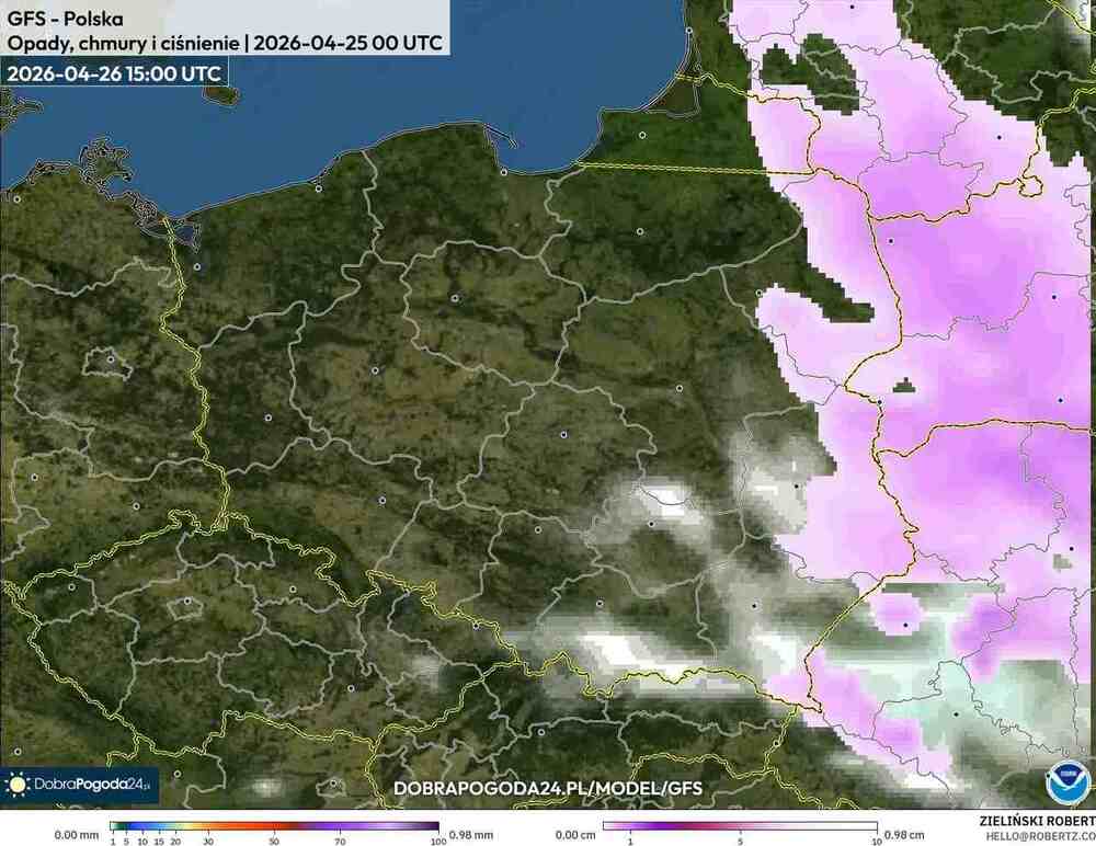 Śnieżyce nadciągną z północy do środkowej Europy w kwietniu 2026. Przejdą burze śnieżne. W tych regionach spadnie śnieg