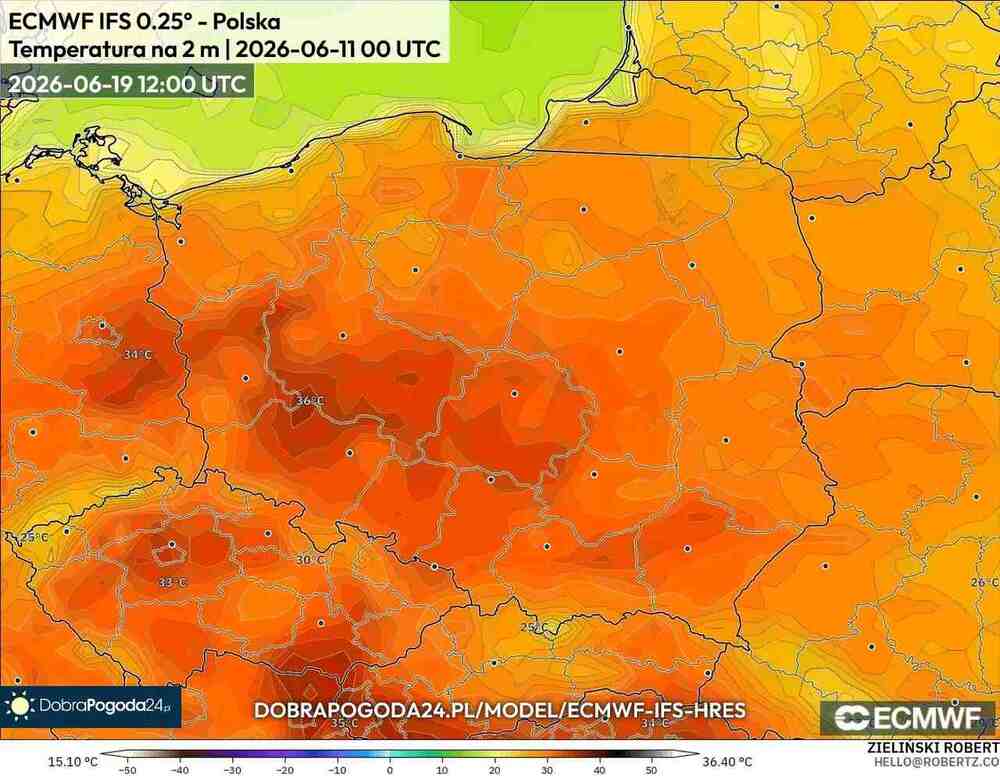 Będzie upał w Polsce w czerwcu 2026. Temperatura sięgnie 36 st. C. Fala upałów nadciągnie w tych dniach