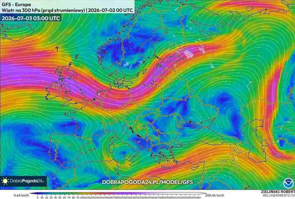 Wichury wyłączą prąd w środkowej Europie w lipcu 2026. Wiatr sięgnie 100 km/h i cyklon nadciągnie do tych regionów z zachodu