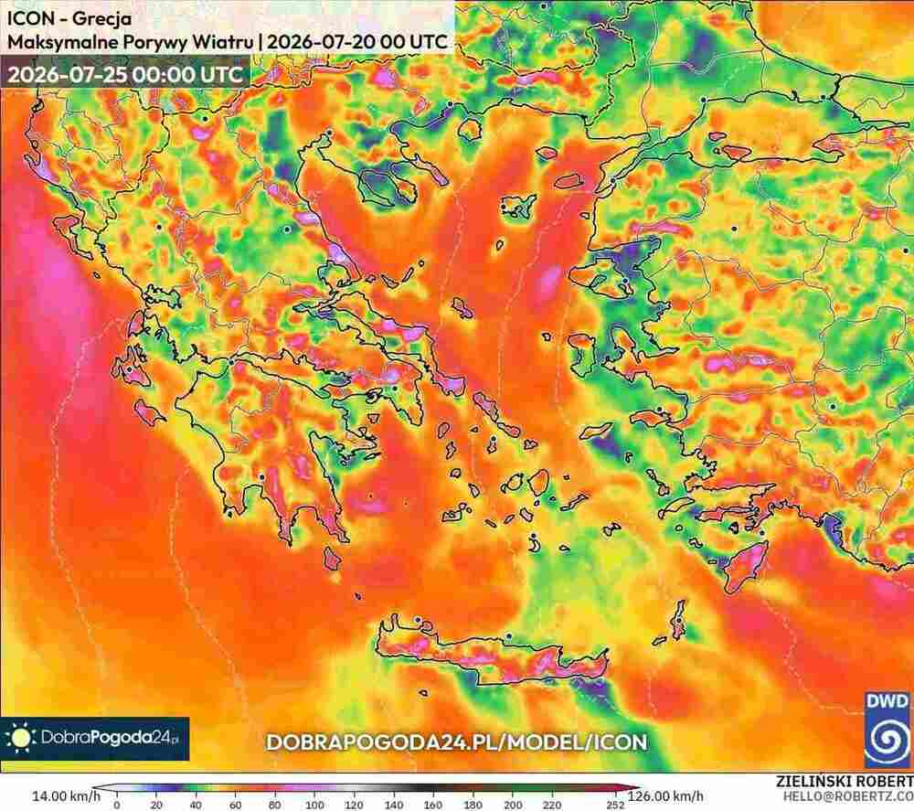 Uderzą silne wichury na południu Europy w lipcu 2026 i wiatr sięgnie 120 km/h. Odetnie prąd i cyklon wstrzyma loty