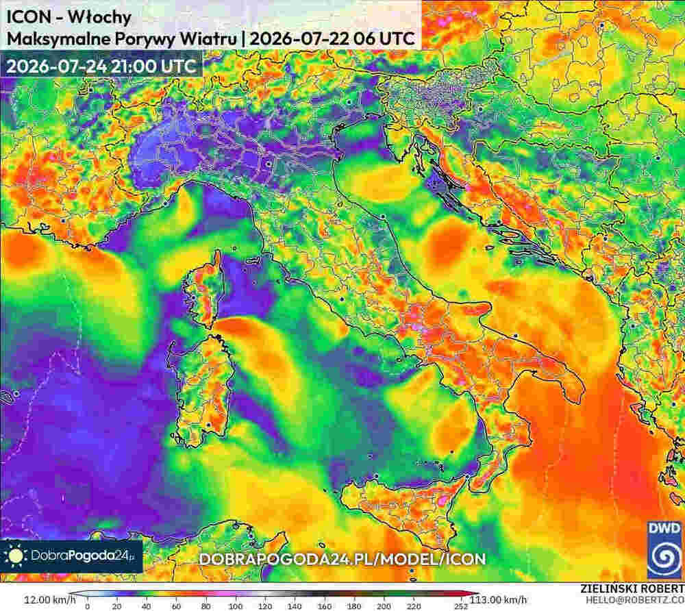 Wichury połamią drzewa na południu Europy. Wiatr sięgnie 130 km/h. Będzie cyklon z burzami w lipcu 2026