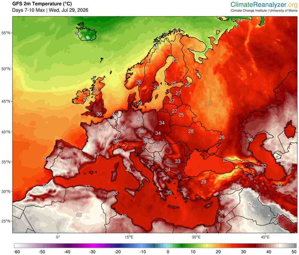 Wróci upalne lato do środkowej Europy. Nadciągnie silny antycyklon i zmieni wszystko. Jest dokładny termin do sierpnia 2026