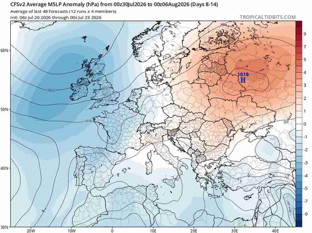 Wróci upalne lato do środkowej Europy w sierpniu 2026. Nadciągnie antycyklon i zmieni wszystko. Jest dokładny termin