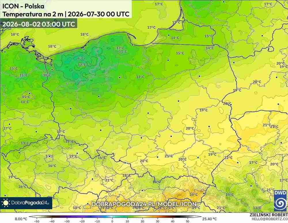 Upał ściągnie noce tropikalne do środkowej Europy w sierpniu 2026. Temperatury będą nieznośne. Letni żar utrzyma się długo