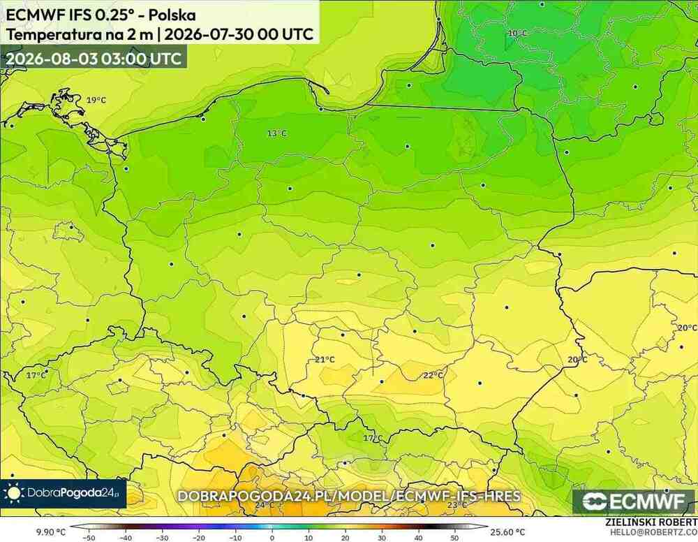 Upał ściągnie noce w środkowej Europie w sierpniu 2026. Temperatury będą nieznośne i letni żar utrzyma się długo