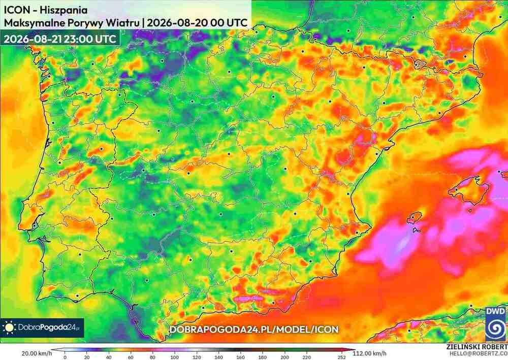 Wichury uszkodzą dachy na południu Europy. Wiatr sięgnie 140 km/h. Cyklon nadciągnie z zachodu w sierpniu 2026