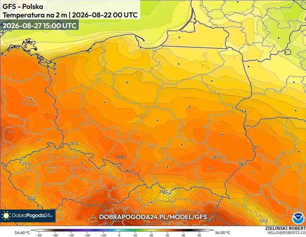 Zacznie się 25 sierpnia 2026. Nadciągnie kopuła ciepła z południa. Będzie przełom w pogodzie
