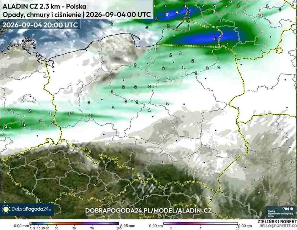 Oberwanie chmury zaleje drogi w środkowej Europie. W niżu spadnie 105 litrów wody na m2 ziemi. W tych regionach będą ulewy we wrześniu 2026