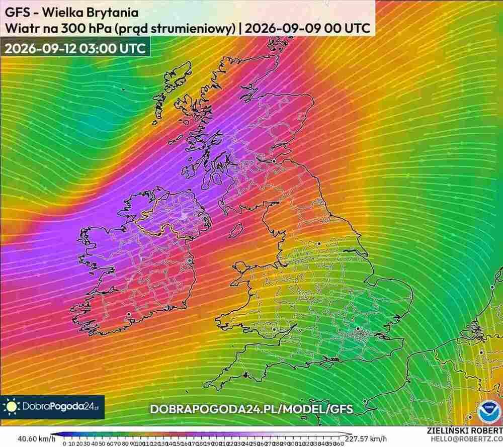Wichury odetną prąd na północy Europy we wrześniu 2026. Wiatr sięgnie 130 km/h i wstrzyma loty. Będzie silny cyklon