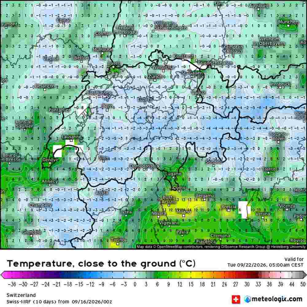 Ochłodzenie ściągnie mróz na południe Europy. Temperatura spadnie do -10 st. C. Jest dokładny termin fali zimna we wrześniu 2026