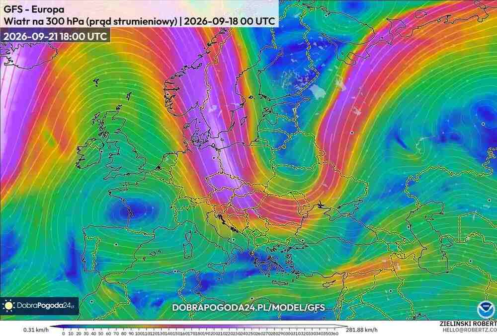 Silne wichury odłączą prąd w środkowej Europie we wrześniu 2026. Wiatr sięgnie 110 km/h i będzie cyklon i połamie drzewa w tych regionach