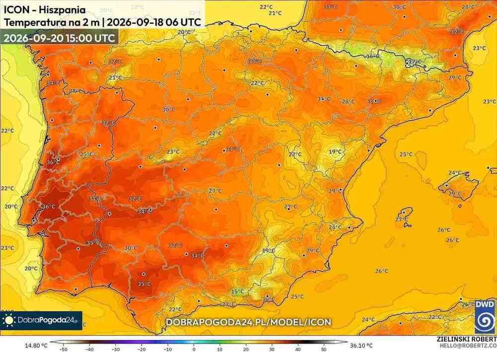Wróci silny upał na południe Europy we wrześniu. Temperatura sięgnie 38 st. C. Piekielna fala upałów przeciągnie się na październik 2026