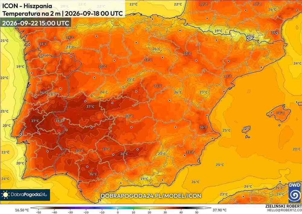 Wróci silny upał na południe Europy we wrześniu. Temperatura sięgnie 38 st. C. i piekielna fala upałów przeciągnie się na październik 2026
