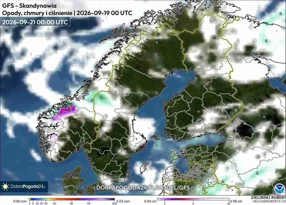 Będą wczesne śnieżyce na północy Europy we wrześniu 2026. Spadnie 25 cm śniegu. Nadciągnie pierwszy podmuch zimy