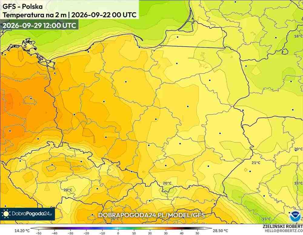 Zacznie się 28 września 2026 w środkowej Europie. Nadciągnie kopuła ciepła. Będzie przełom w pogodzie