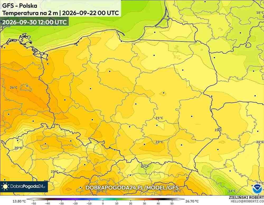 Zacznie się 28 września 2026 w środkowej Europie. Nadciągnie kopuła ciepła i będzie przełom w pogodzie
