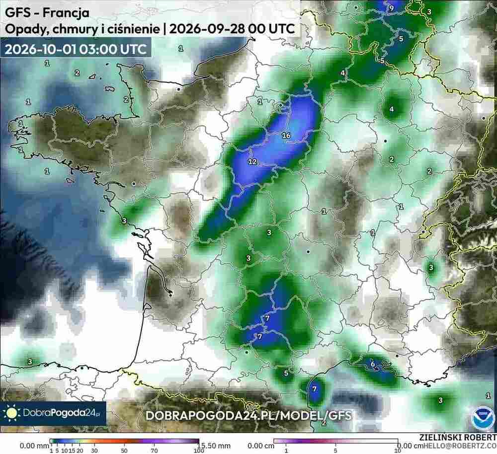 Silne ulewy zaleją domy na południu Europy w październiku 2026. Spadnie 170 litrów wody na m2 ziemi. Będą oberwania chmury z powodzią błyskawiczną