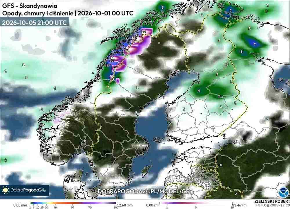 Śnieżyce zasypią drogi na północy Europy. Spadnie 50 cm śniegu. Będzie wczesny powrót zimy w październiku 2026