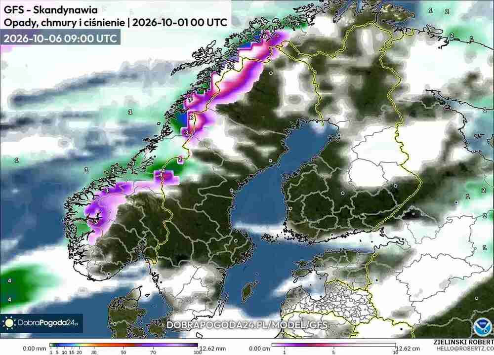 Śnieżyce zasypią drogi na północy Europy w październiku 2026. Spadnie 50 cm śniegu. Będzie wczesny powrót zimy