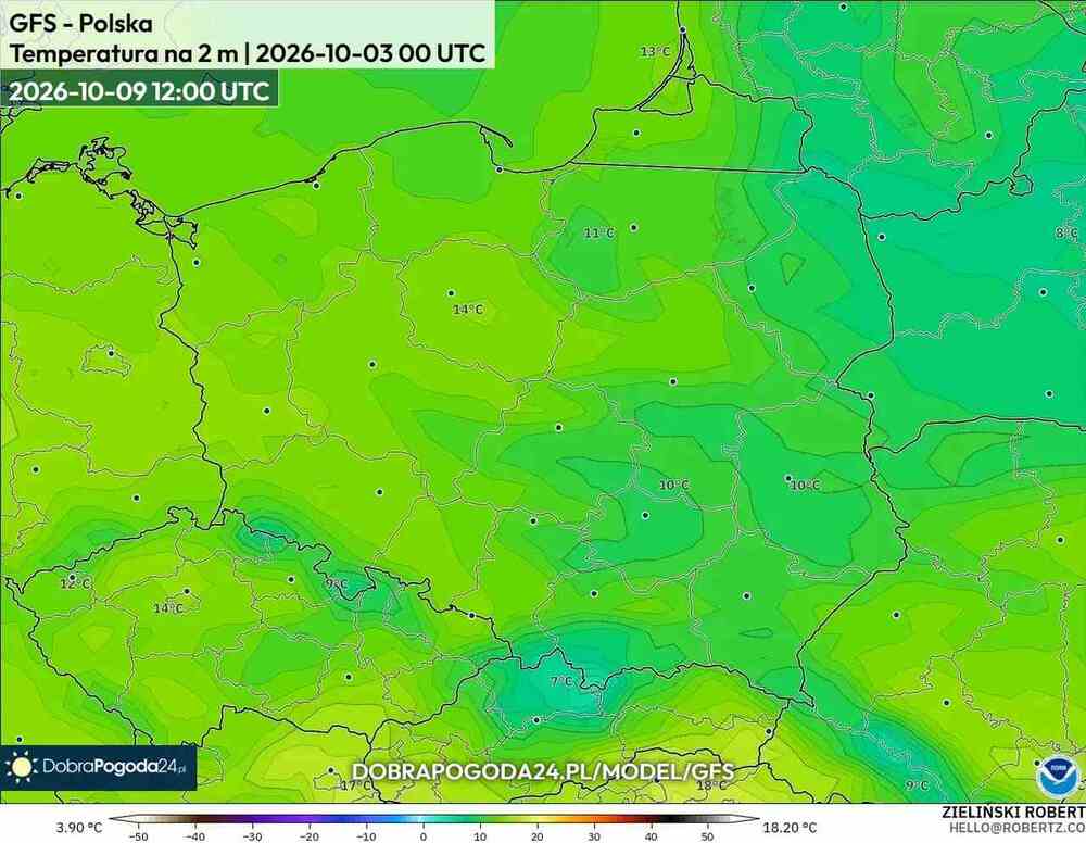 Ruszy 8 października 2026 w środkowej Europie. Nadciągnie cyklon i usunie kopułę ciepła. Będzie przełom w pogodzie
