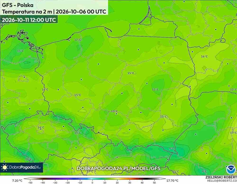 Nadciągnie 9 października 2026 do środkowej Europy. Fala zimna odsunie kopułę ciepła i będzie przewrót w pogodzie