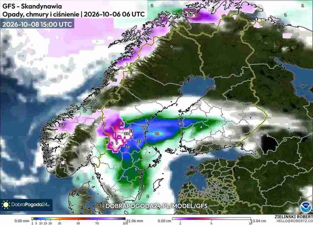 Śnieżyce sparaliżują drogi na północy Europy. Spadnie 30 cm śniegu. Wiemy, gdzie będzie nawrót zimy w październiku 2026