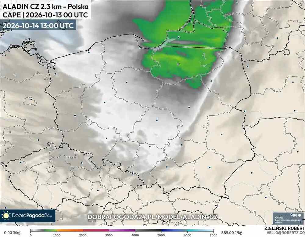 Burze przetną wyż w środkowej Europie w październiku 2026. Będą oberwania chmury z silnym wiatrem i podano termin zmiany pogody