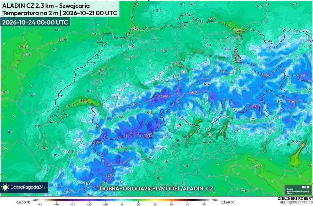 Nadciągnie silny mróz na południe Europy w październiku 2026. Temperatura spadnie do -17 st. C. i będzie dłuższe ochłodzenie