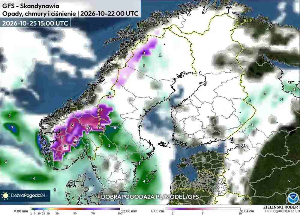 Śnieżyce zakorkują drogi na północy Europy w październiku 2026. Spadnie 35 cm śniegu. Podmuch zimy przyniesie zawieje i zamiecie