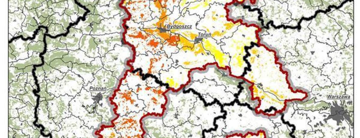 Opublikowano mapę ze skalą największej klęski w dziejach polskiego leśnictwa