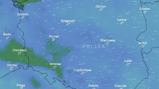 Prognoza pogody na weekend. Wkracza ochłodzenie, miejscami popada pierwszy śnieg