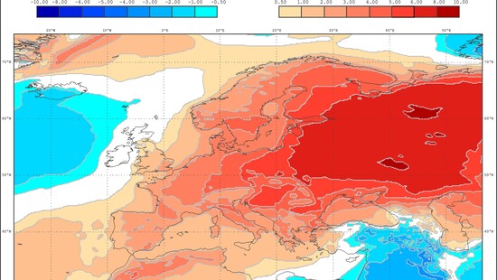 Pogoda długoterminowa na luty 2020. Wysoka dodatnia anomalia temperatury, śnieg tylko incydentalnie. Możliwe burze i silny wiatr w Polsce