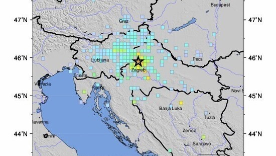 Silne trzęsienie ziemi w Chorwacji. Wstrząsy były odczuwalne również w sąsiednich krajach