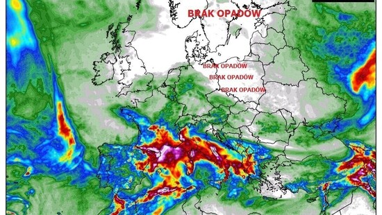 Pogoda długoterminowa na 16 dni. Do końca kwietnia w Polsce bez wysokich temperatur. Dramatyczna prognoza opadów deszczu zmieni się pod koniec miesiąca. Burze nieliczne