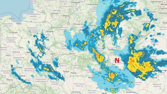 Pogoda. Niż Isolde znad Ukrainy przyniesie ulewę w Polsce. Prognoza sumy opadów deszczu 30-31 maja