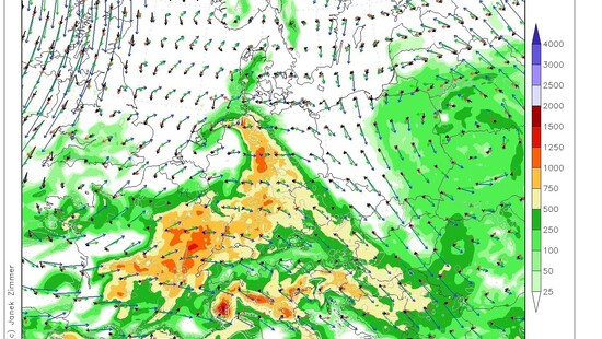 Pogoda. 3 czerwca możliwe silne burze w Europie